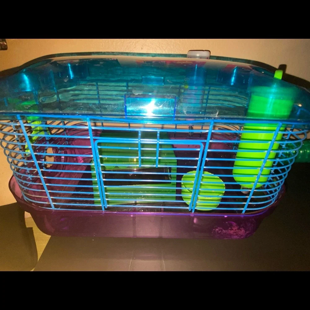 2 hamster cages plus extras for sale!